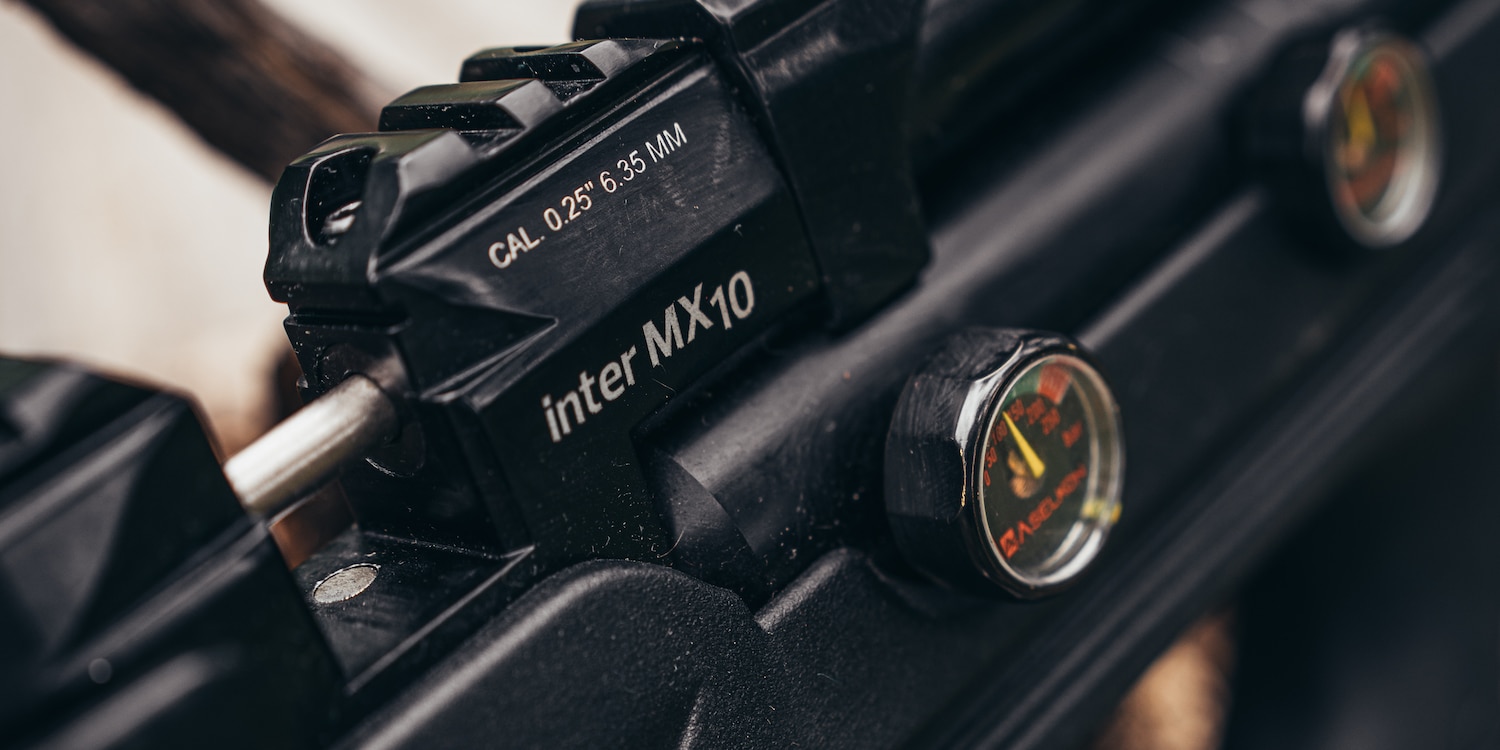 Close-up of a gun that would require PCP air rifle maintenance