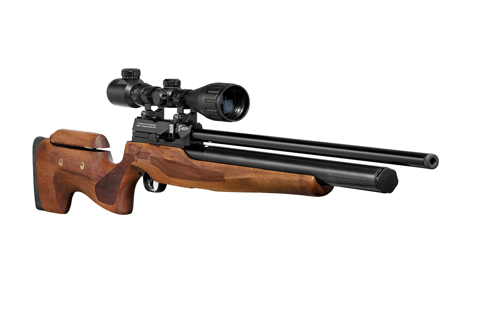 kuzey k600 .22 pcp air rifle with turkish walnut stock